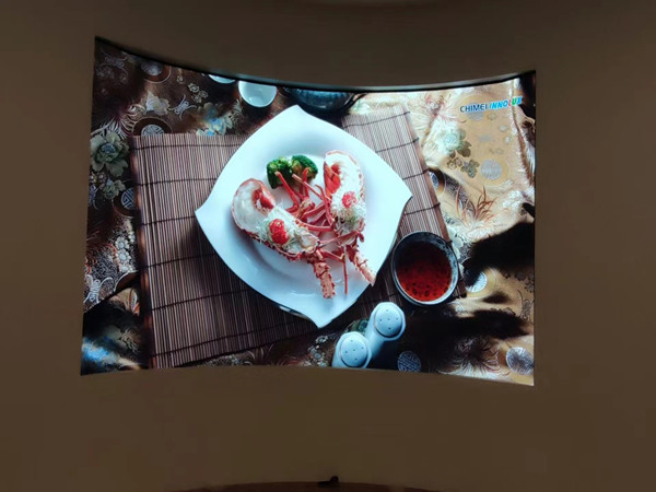 西陵室内P2.5弧形LED屏